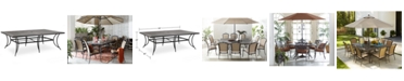 Furniture Cast Aluminum 84" x 60" Outdoor Dining Table, Created for Macy's 